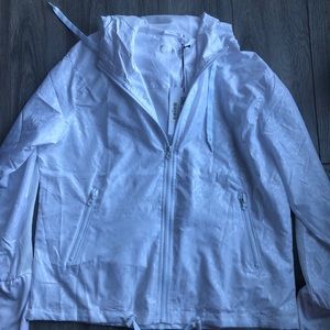 Zyia white bomber jacket